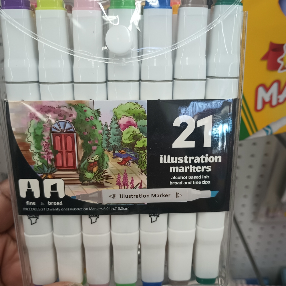 AA Illustration Markers Set